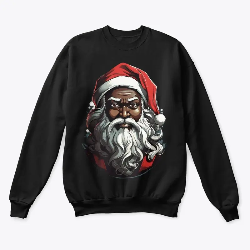 Retro Black Santa