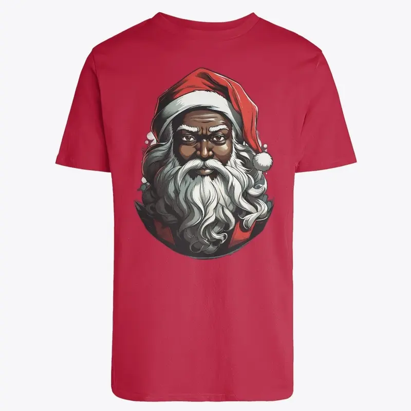 Retro Black Santa