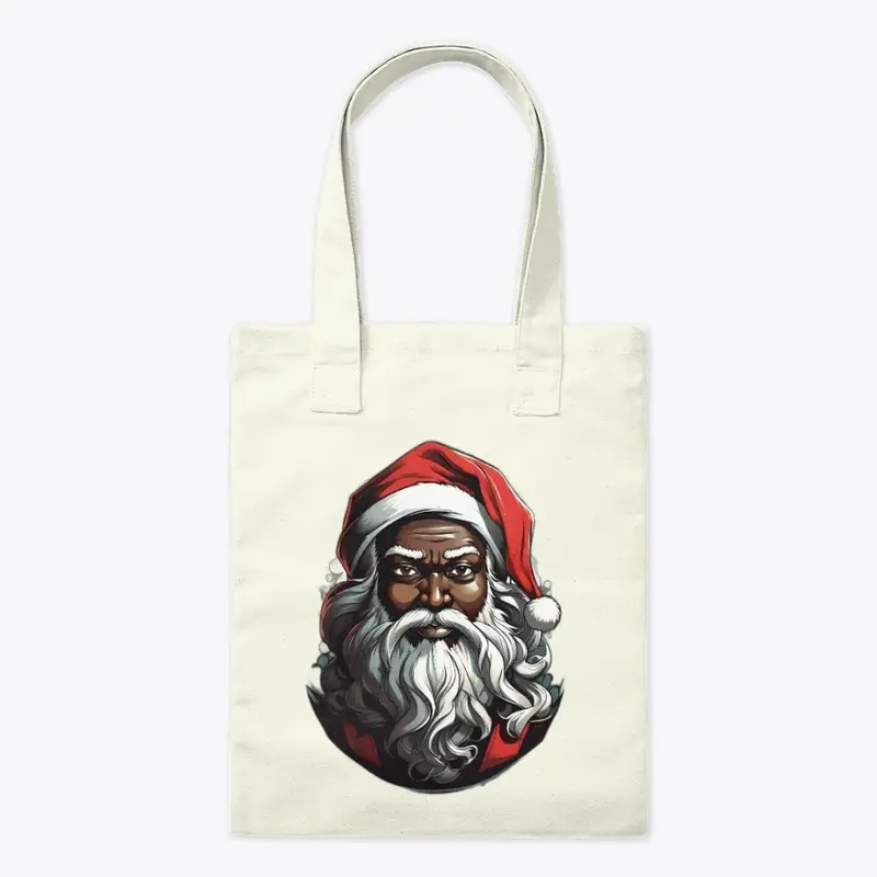 Retro Black Santa