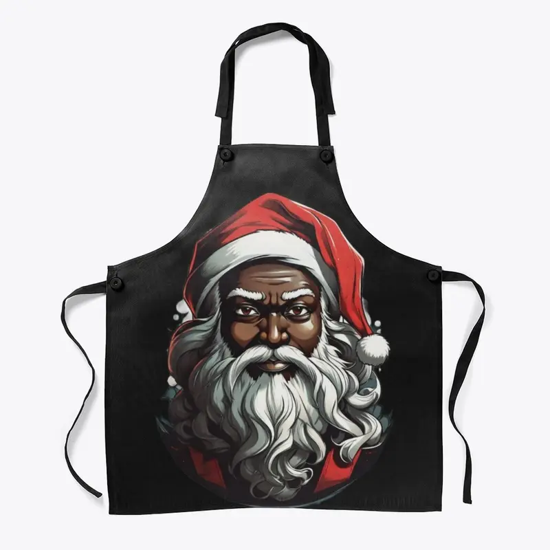 Retro Black Santa