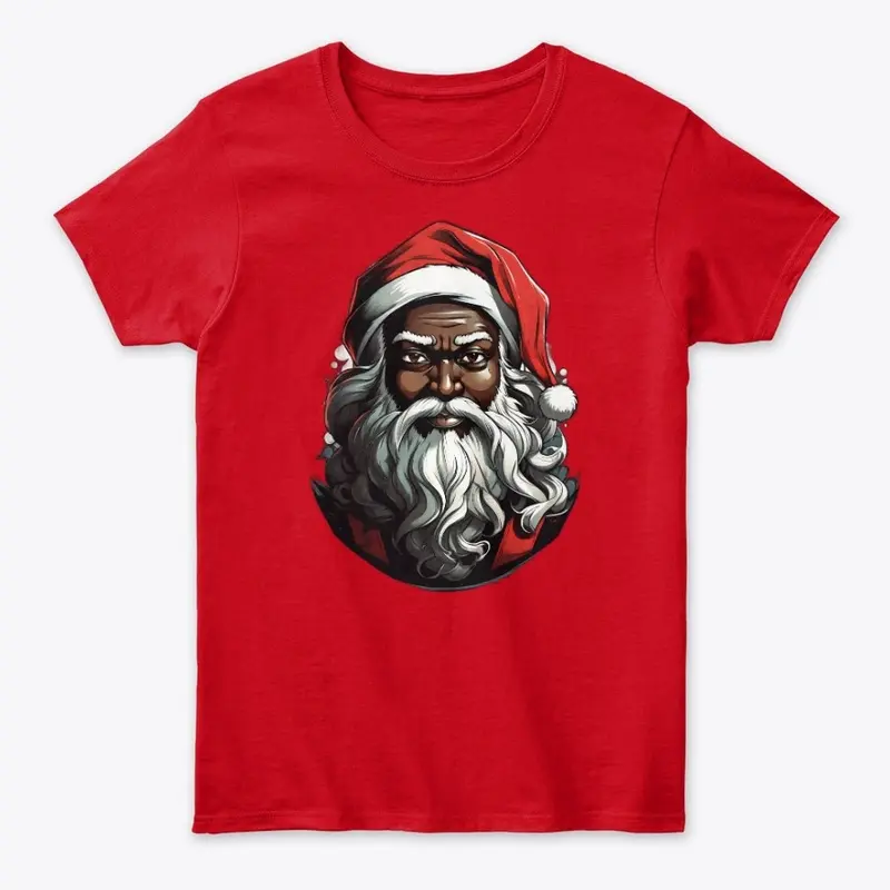 Retro Black Santa