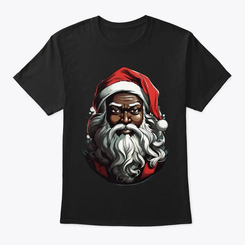 Retro Black Santa