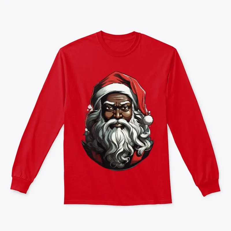 Retro Black Santa