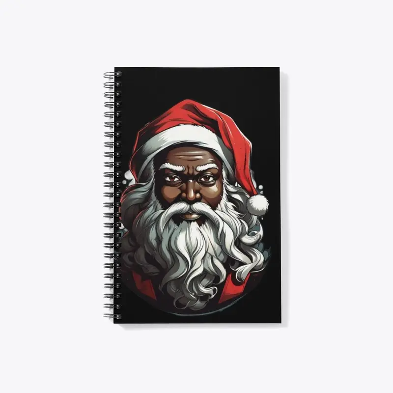 Retro Black Santa