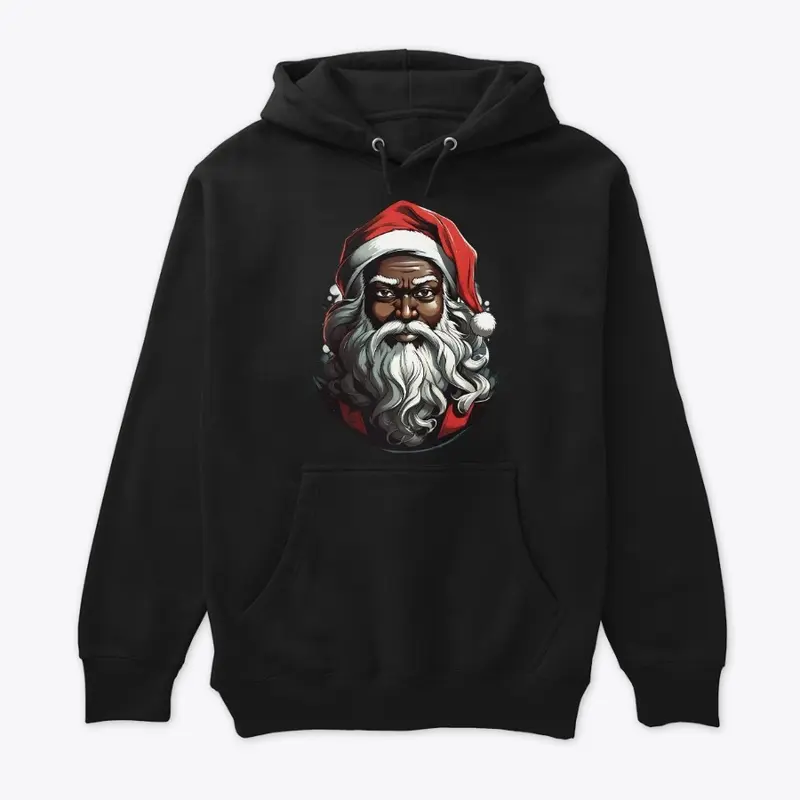 Retro Black Santa